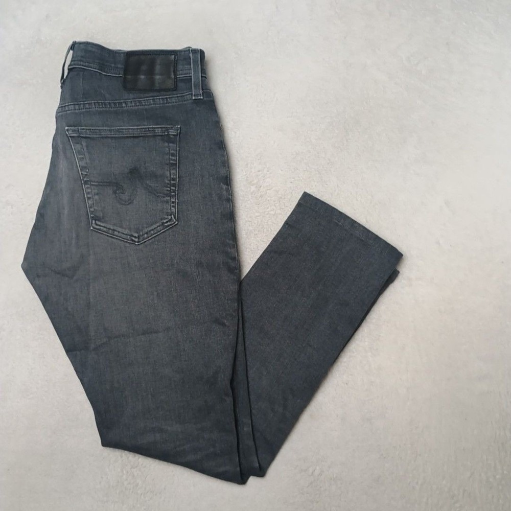 AG Adriano Goldschmied Jeans Mens 32x30 Gray Everett Slim Straight Stretch